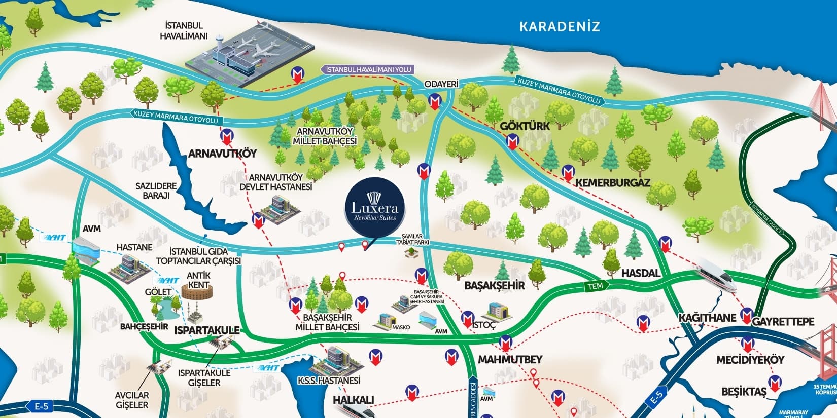 Luxera Nevbahar Suites Nerede?